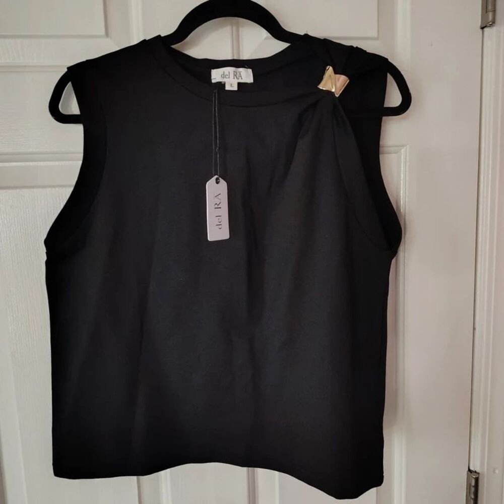 Women's Shirt-Del RA Black L